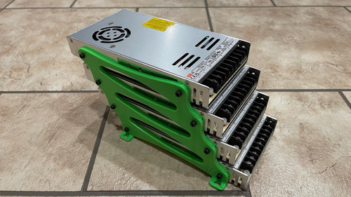 STL File - Quad LRS-600 Power Supply Mounting Bracket