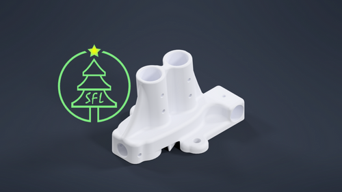 STL File - 3/4" PVC Dual SFL Ultimate Arch Base