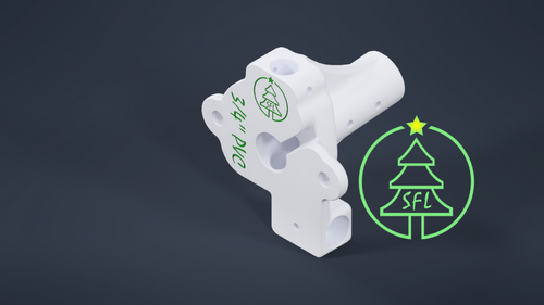 STL File - 3/4" PVC Single SFL Ultimate Arch Base