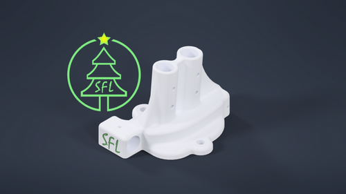 STL File - 1/2" PVC Dual SFL Ultimate Arch Base