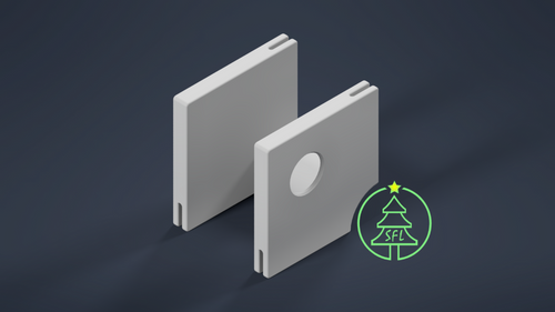 STL File - Permatrack Inside Corner Bracket 12:12 - Bottom & Side Pixel Mount