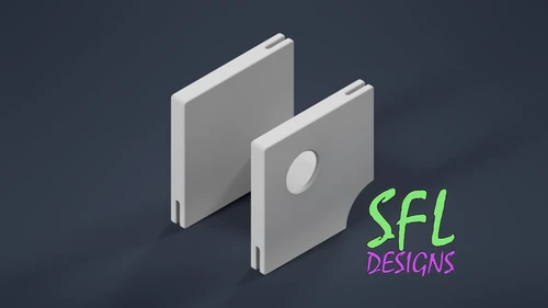 STL File - Permatrack Inside Corner Bracket 12:12 - Bottom & Side Pixel Mount