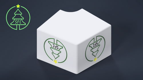 STL File - Permatrack Bottom Hole 10:12 Angled Corner Bracket