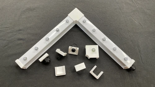 STL File - Permatrack Bottom Hole 10:12 Angled Corner Bracket