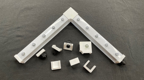 STL File - Permatrack Bottom Hole 2:12 Angled Corner Bracket