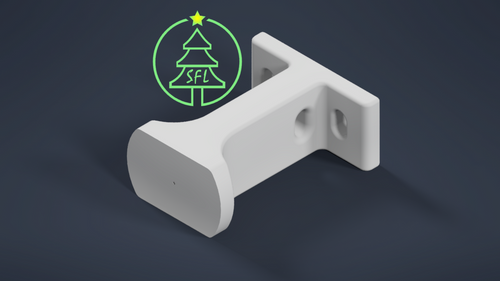 STL File - Magnetic Coro Prop Bracket