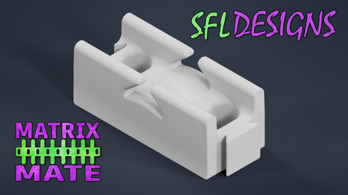 STL File - Seed Pixel MatrixMate
