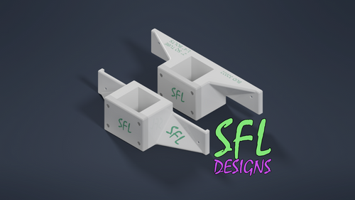 STL File - Budbox NBF-32022 Mount 2" Square Tube