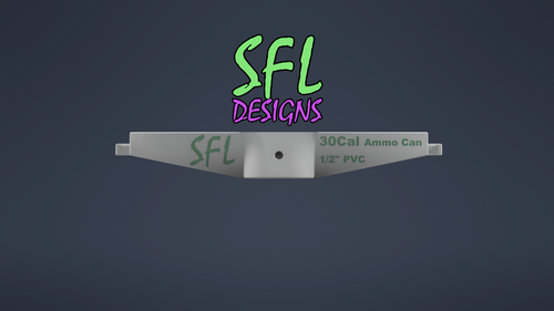 STL File - 0.30 CAL Ammo Can Mount 1/2" EMT