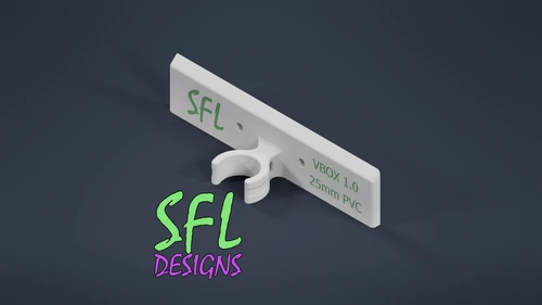 STL File - YPS VBox 1.0 Mount 25mm PVC