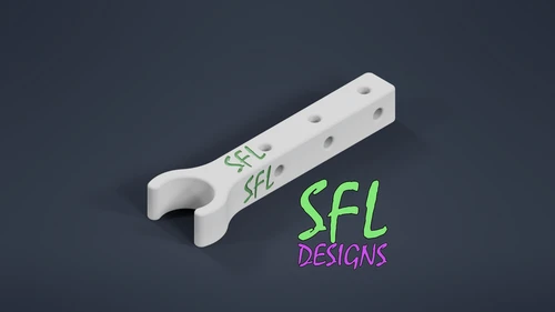 STL File - Beam Mount Clip 3/4" PVC