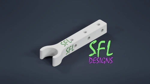 STL File - Beam Mount Clip 1/2" PEX