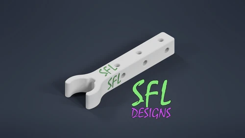 STL File - Beam Mount Clip 25mm PVC