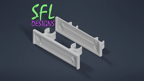 STL File - Budbox NBF-32016 Mount Dual 3/4" PVC