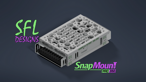 STL File - SnapMount Pro 350 - Genius 4 & 16