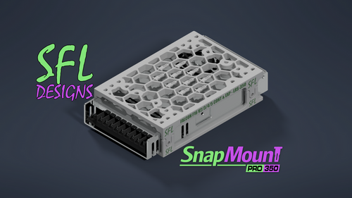 STL File - SnapMount Pro 350 - Falcon F16 V2, V3, V4, V5