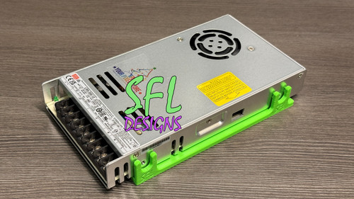 STL File - SnapMount Pro 350 - Single Power Supply Mount