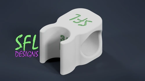 STL File - 3/4" EMT Open Inline Pipe Coupler