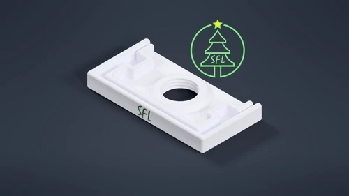STL File - Non-Painted Puck Track PG7 End Cap