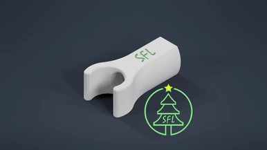 STL File - 1" PVC Pipe Standoff