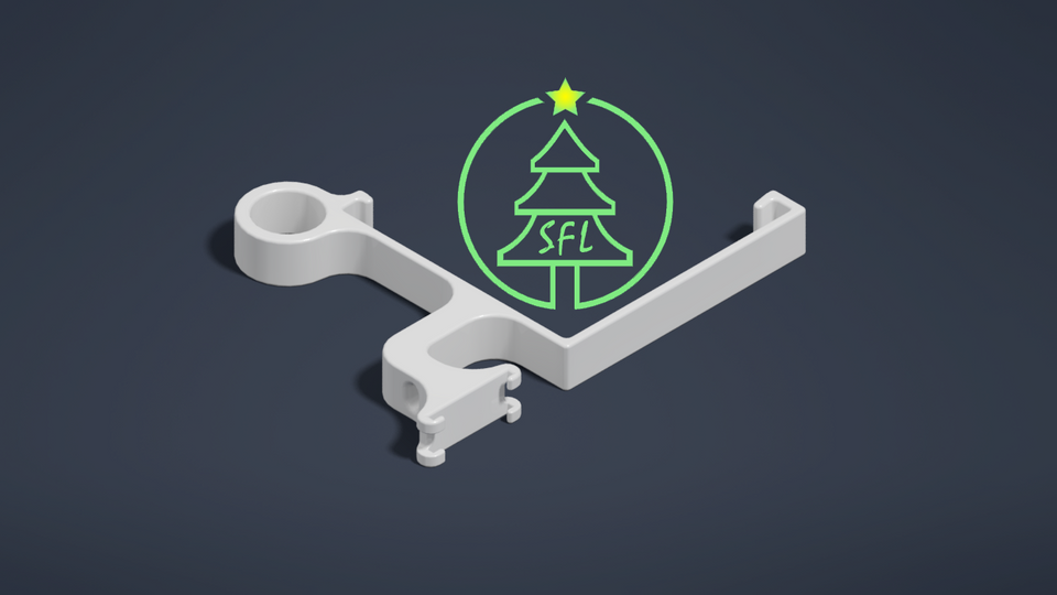 Vinyl Siding Corner Bracket for Pixel Strips