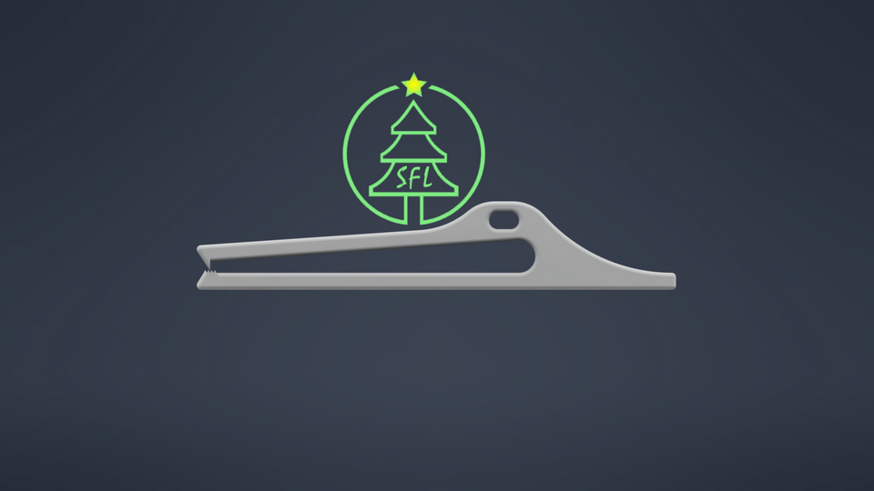 Perpendicular Shingle Clip