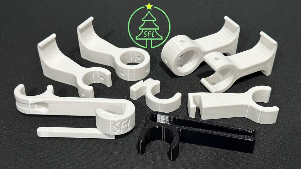 Sample Pack - No-Drill Home Hanger Clips