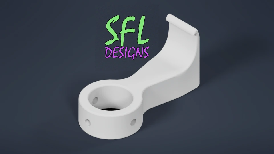 Pipe to Vinyl Siding Bracket