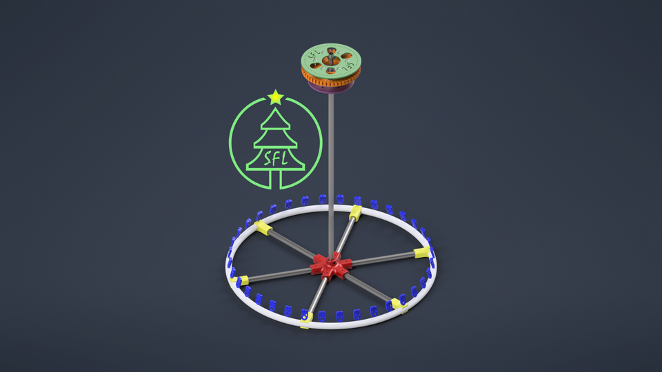 8" Seed Pixel Mini Mega Tree Kit