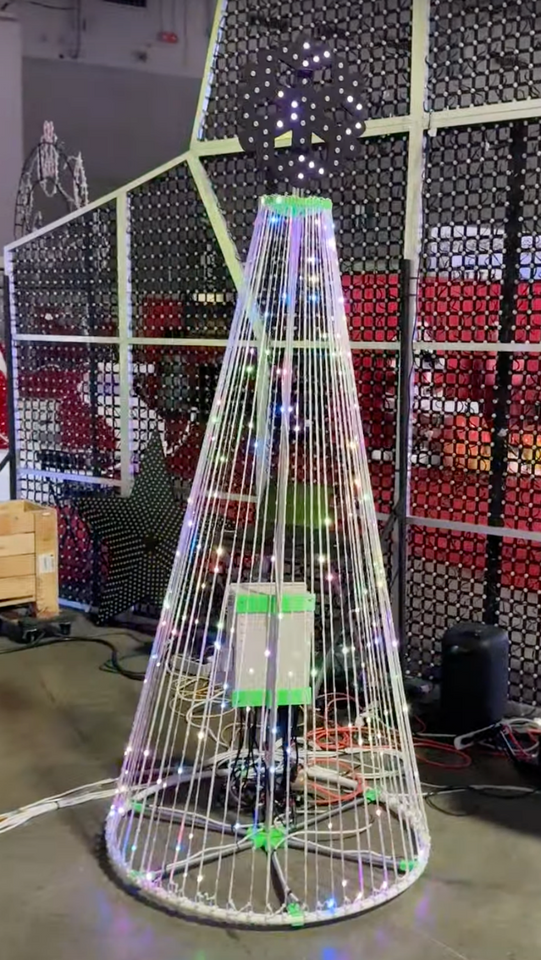 8" Seed Pixel Mini Mega Tree Kit