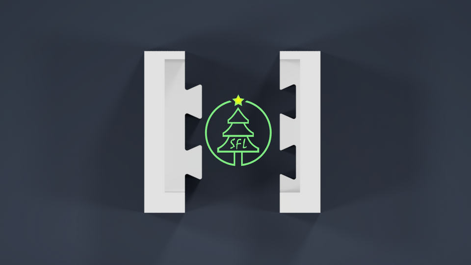 Bullet Pixel Soffit Track End Caps