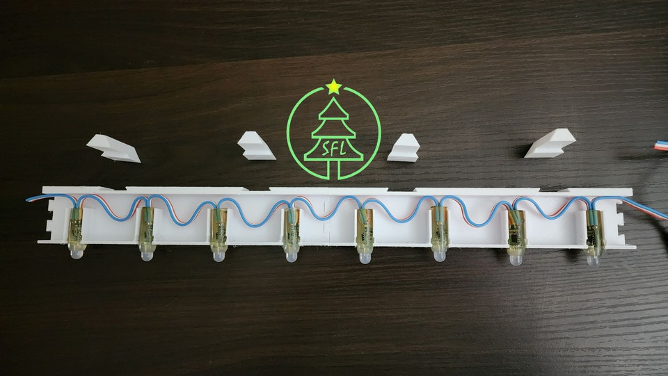 Bullet Pixel Soffit Track End Caps