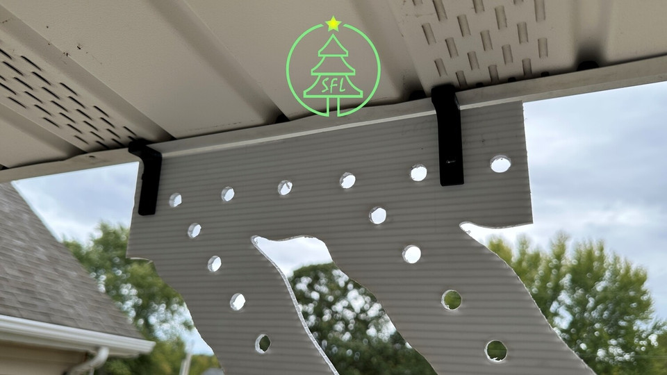 Icicle Soffit Trim Clip