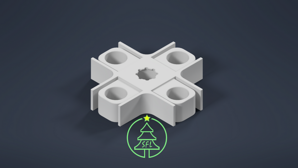 Pixel Mounting Trim Joiners