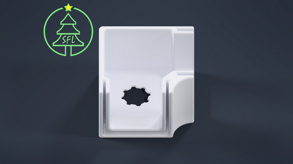 Permatrack Angled Corner Bracket