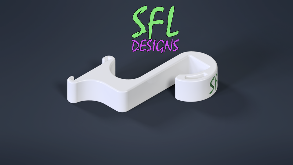 STL File - Standard Pixel Strip Gutter Clip