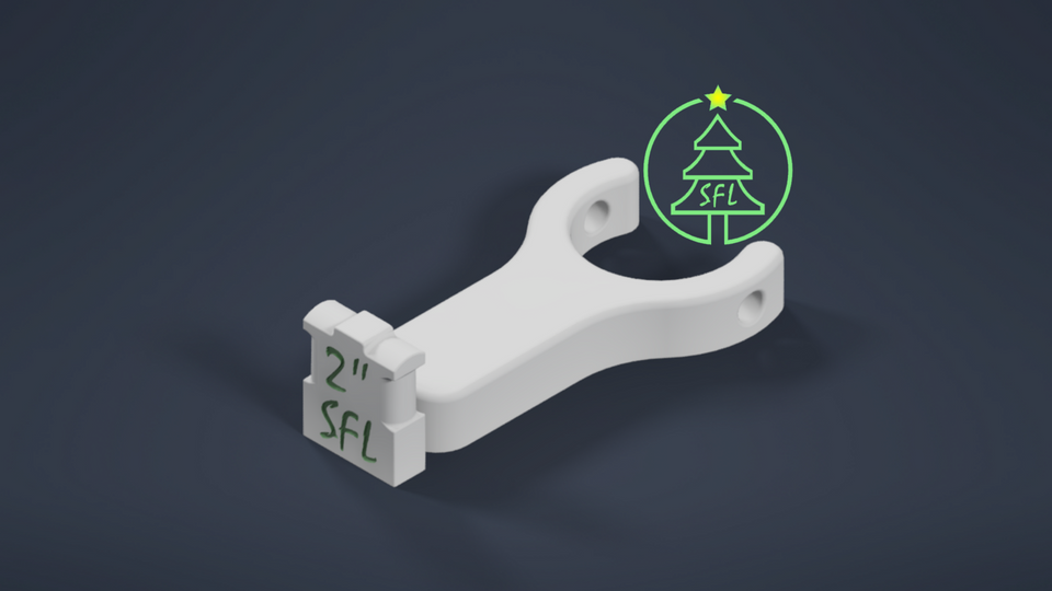 STL File - 1/2" PEX Seed Pixel Pipe Matrix