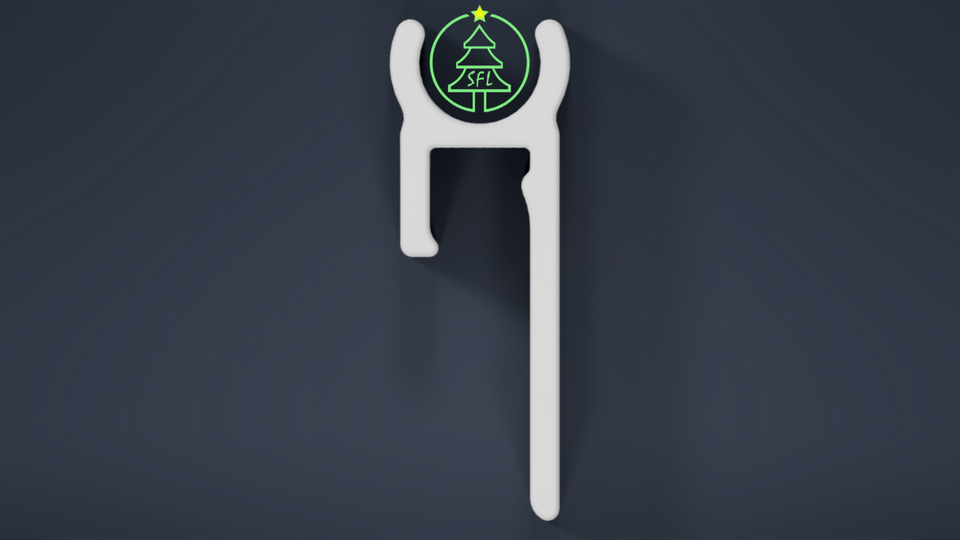 STL File - 1/2" EMT Slip Fit Gutter Clip