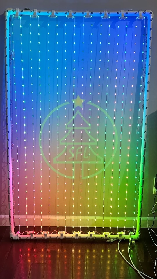 STL File - 1/2" EMT Seed Pixel Pipe Matrix