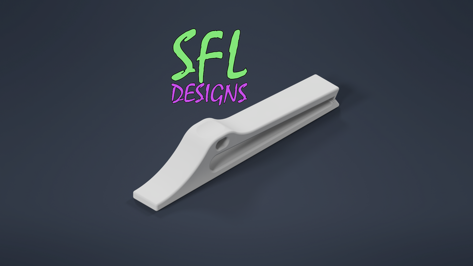 STL File - 1/2" EMT Perpendicular Shingle Clip