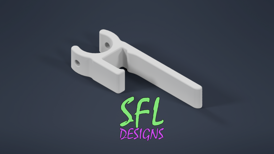 STL File - 3/4" EMT Slip Fit Gutter Clip
