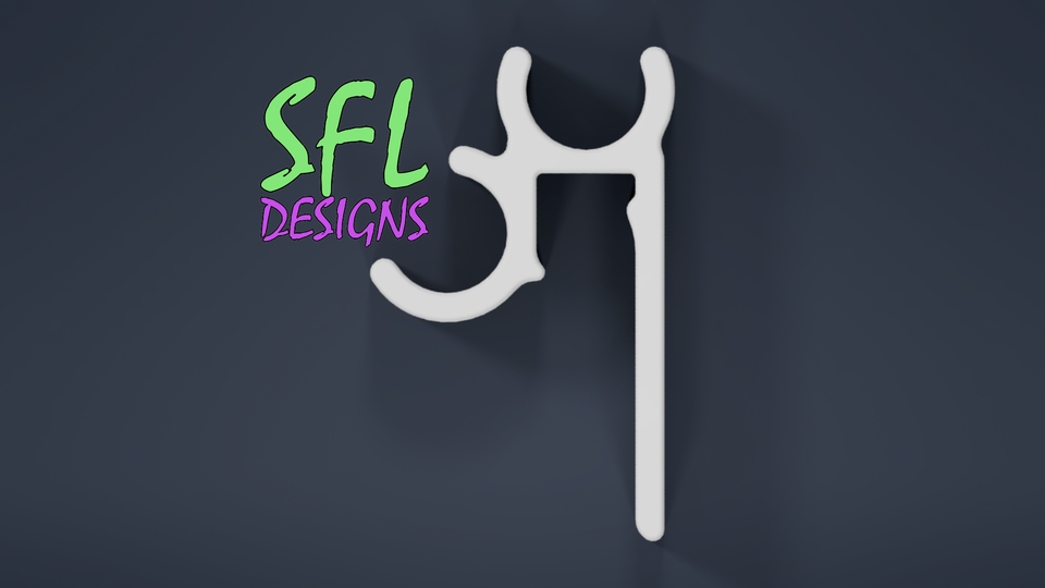 STL File - 3/4" EMT Slip Fit Gutter Clip