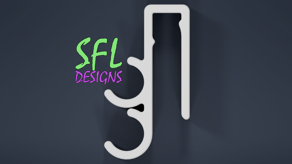 STL File - 3/4" EMT Slip Fit Gutter Clip