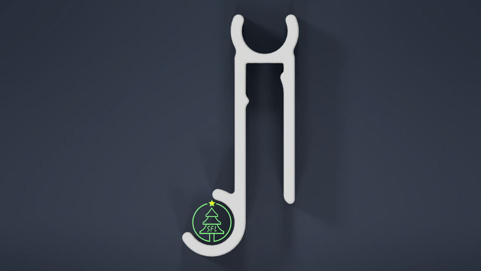 STL File - 20mm PVC Slip Fit Gutter Clip