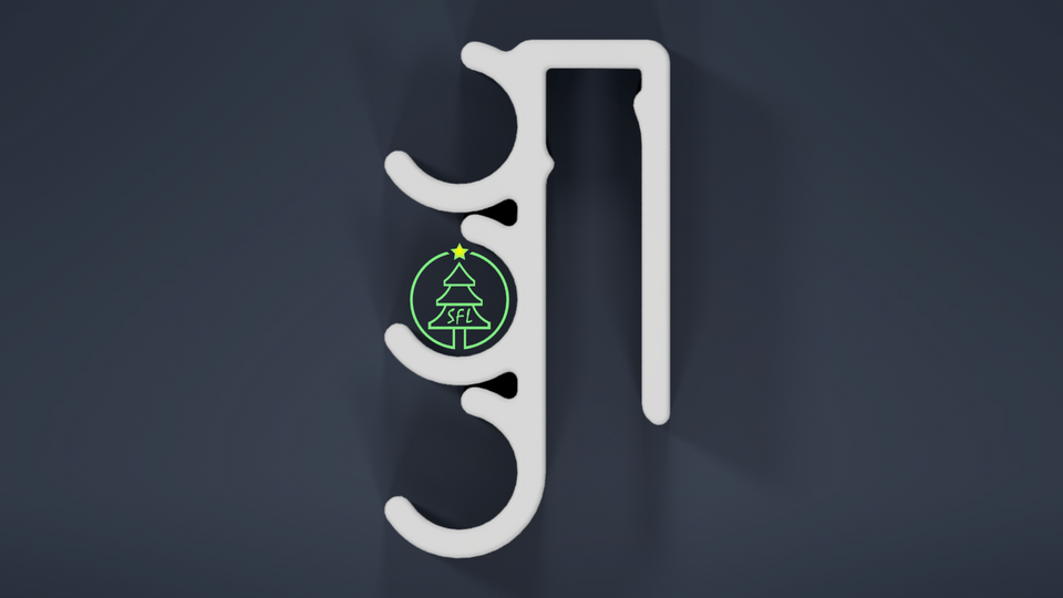 STL File - 20mm PVC Slip Fit Gutter Clip