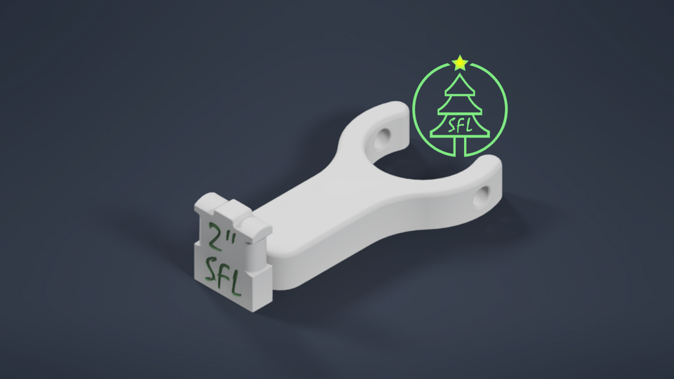 STL File - 20mm PVC Seed Pixel Pipe Matrix