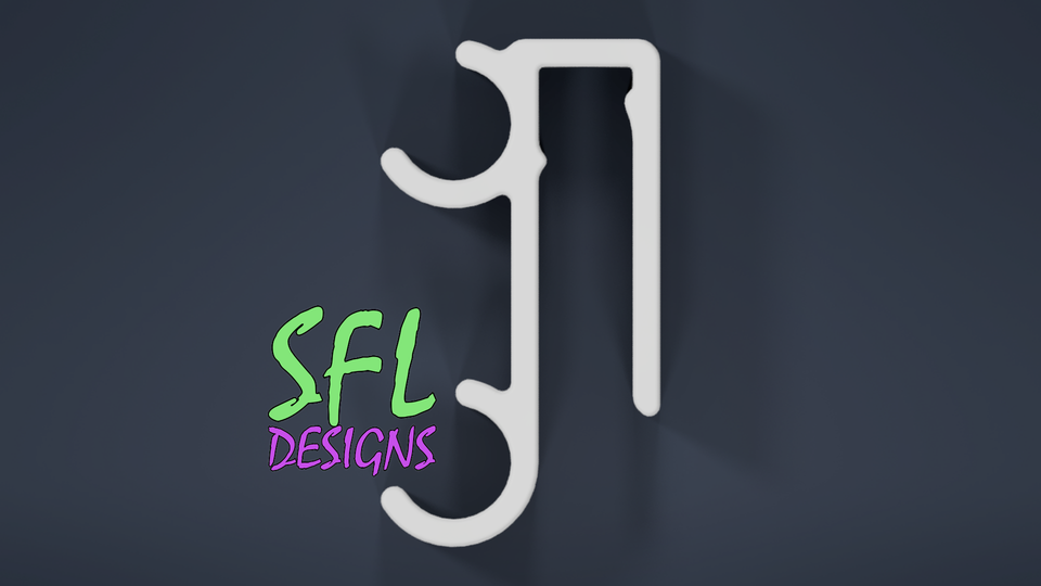 STL File - 3/4" PVC Slip Fit Gutter Clip