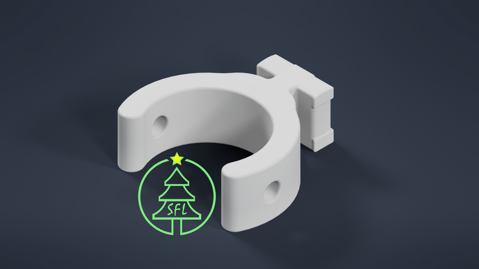 STL File - 3/4" PVC Seed Pixel Pipe Matrix For 1" Seed Spacing