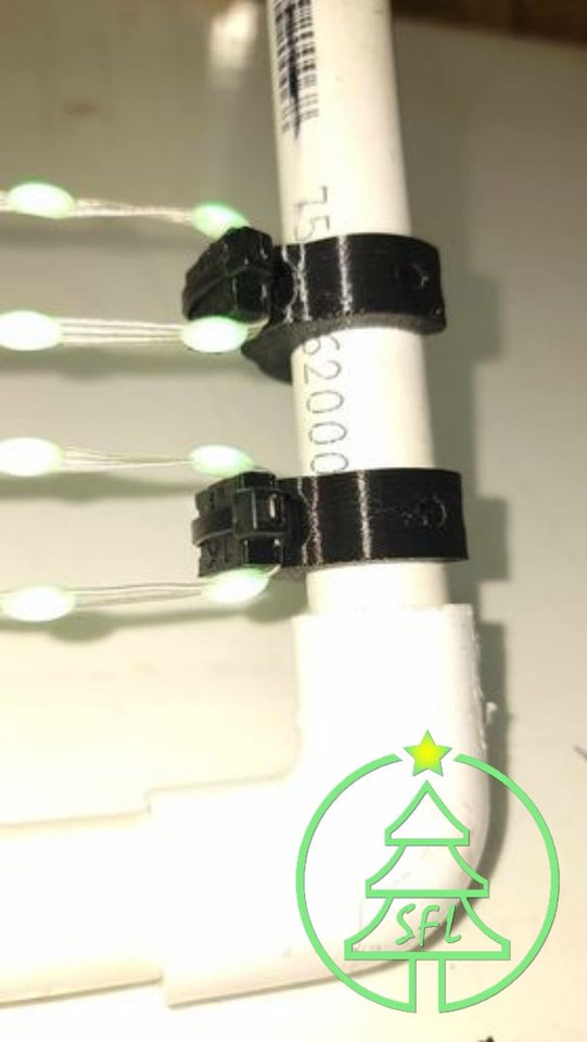 STL File - 3/4" PVC Seed Pixel Pipe Matrix For 1" Seed Spacing