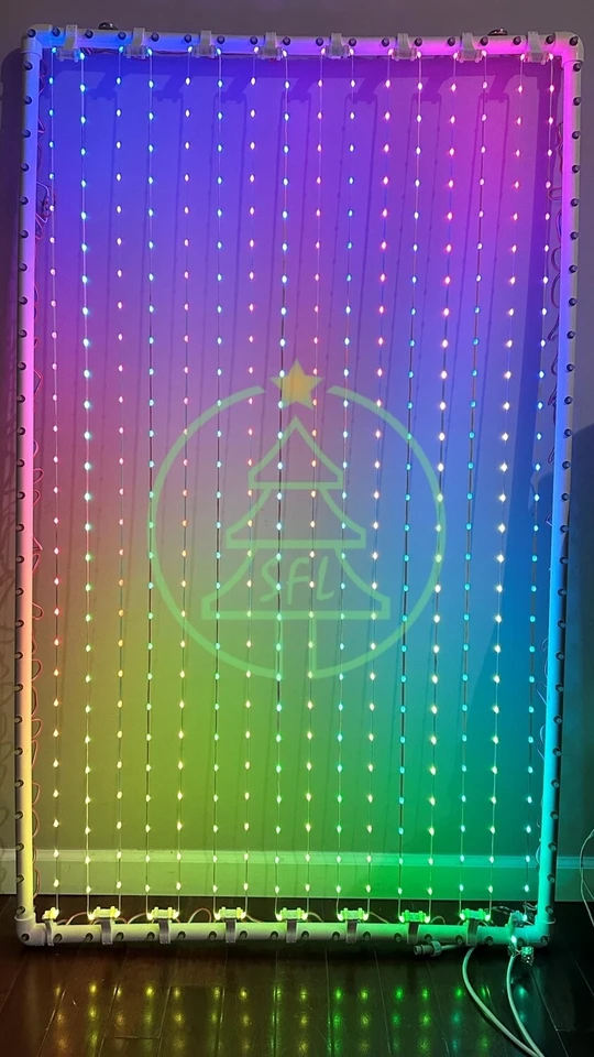 STL File - 1/2" PVC Seed Pixel Pipe Matrix